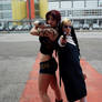 revy and eda from black lagoon