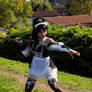 French maid Nidalee Cosplay