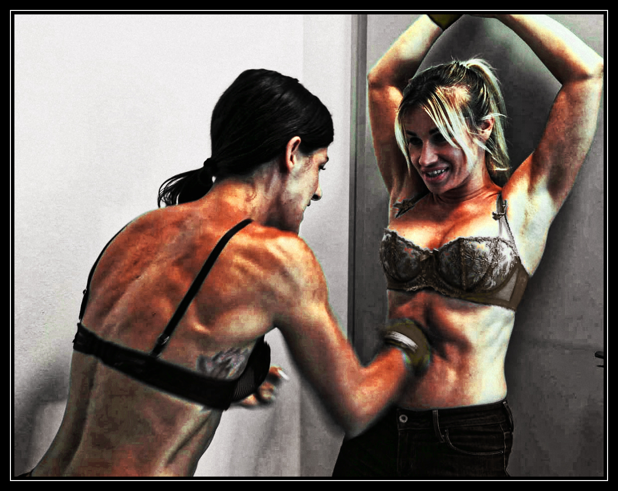 MW Women Fight The Art of Belly Punch Heavy and In by TSFight on DeviantArt