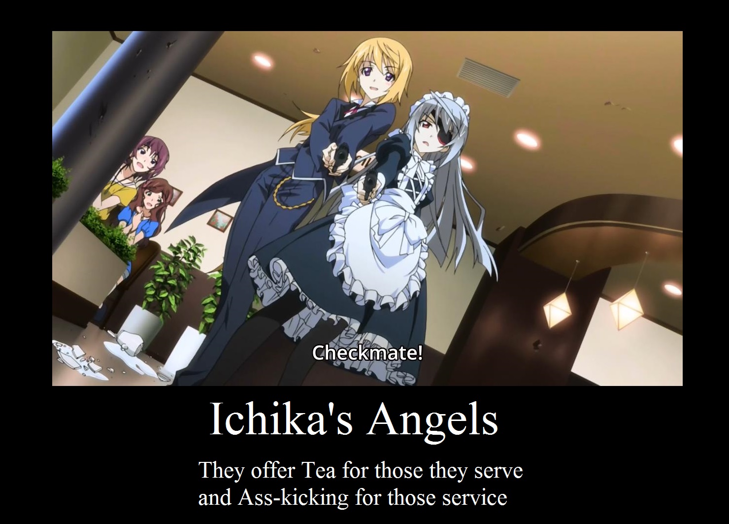 Infinite Stratos 2 - maid cafe 