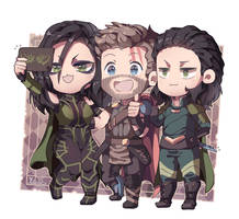 Asgardian chibis