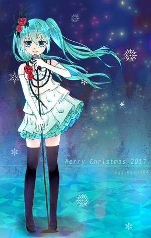 Miku Christmas by EggyBacon04