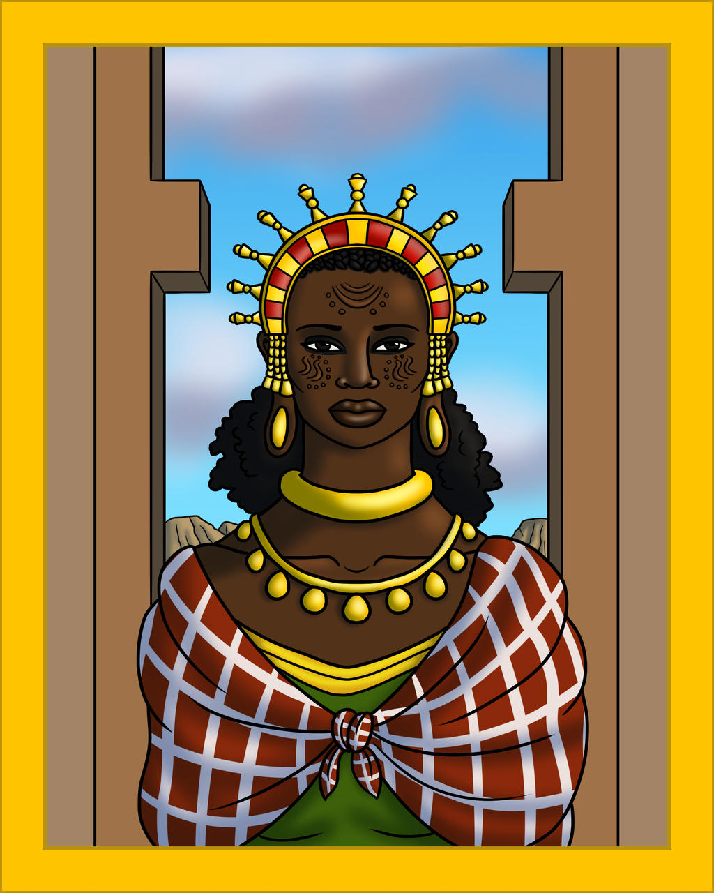 Makeda, Queen of Sheba by BrandonScottPilcher on DeviantArt