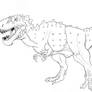 Fantasy Tyrannosaur Sketch