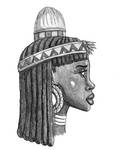 Egyptian Woman with Wax Cone by TyrannoNinja