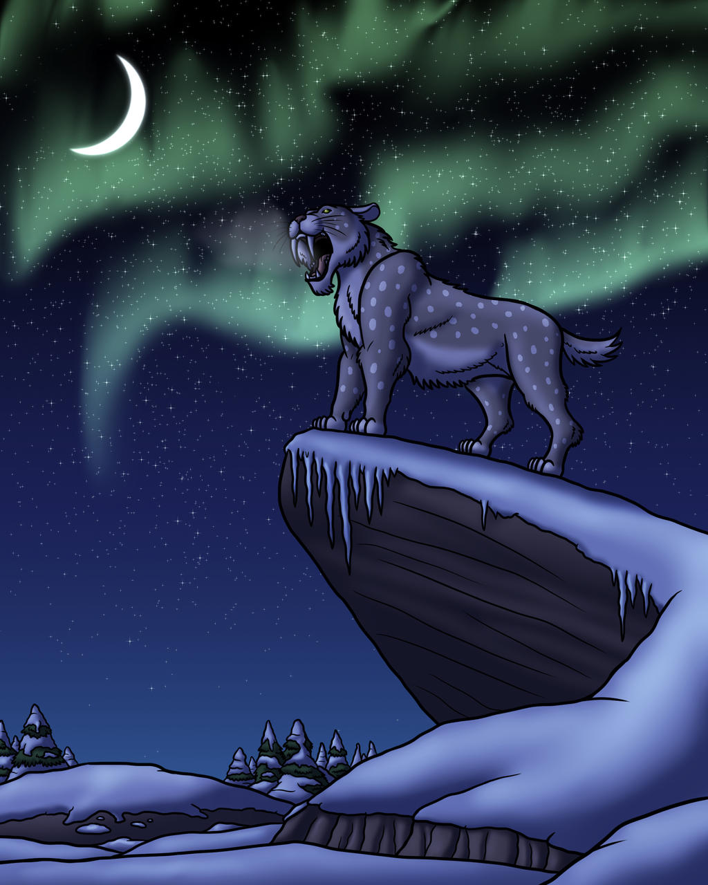 Roar of the Sabertooth by BrandonScottPilcher on DeviantArt