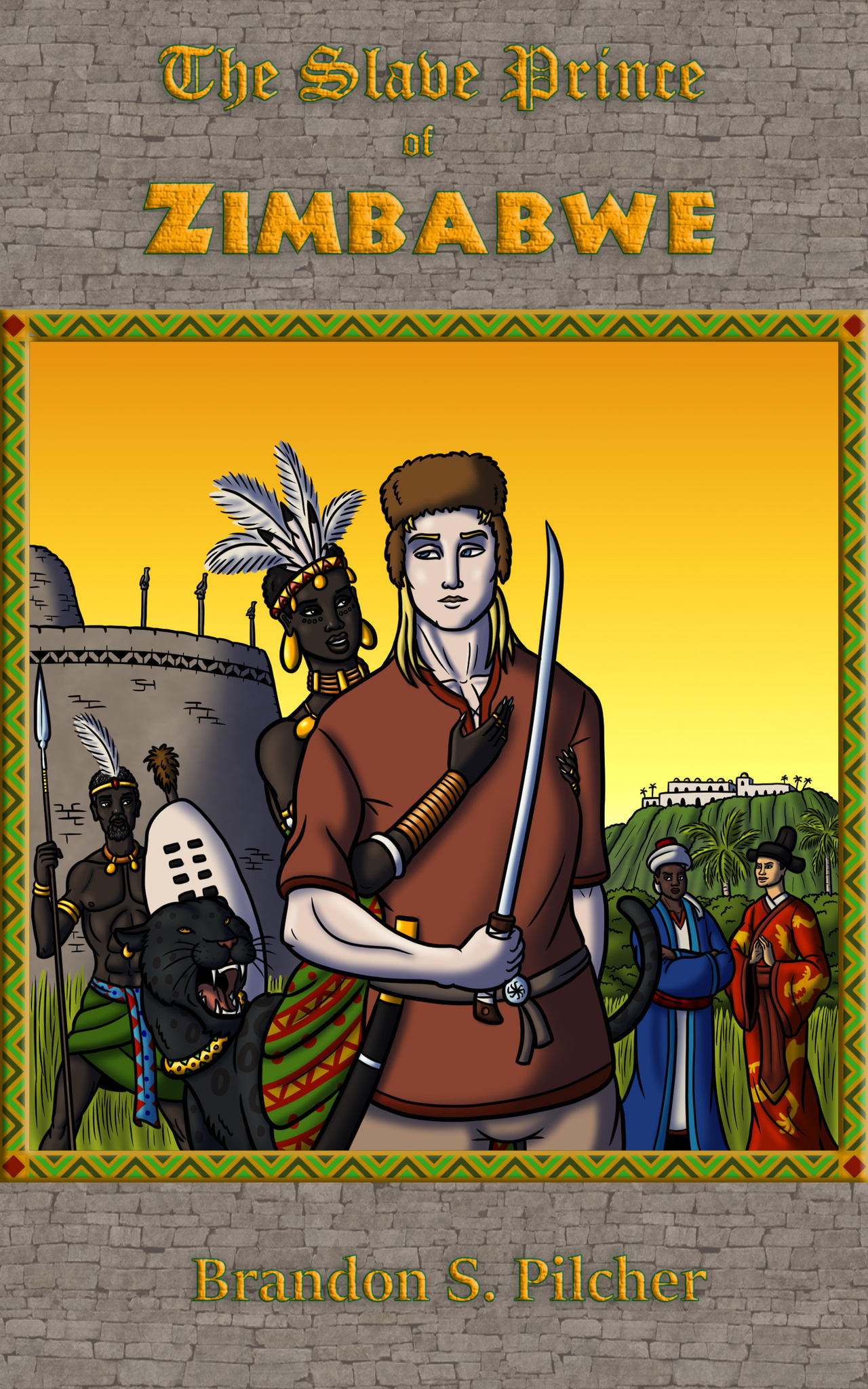 Book Cover - The Slave Prince of Zimbabwe