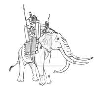 Mini-Doodle: Carthaginian Elephant