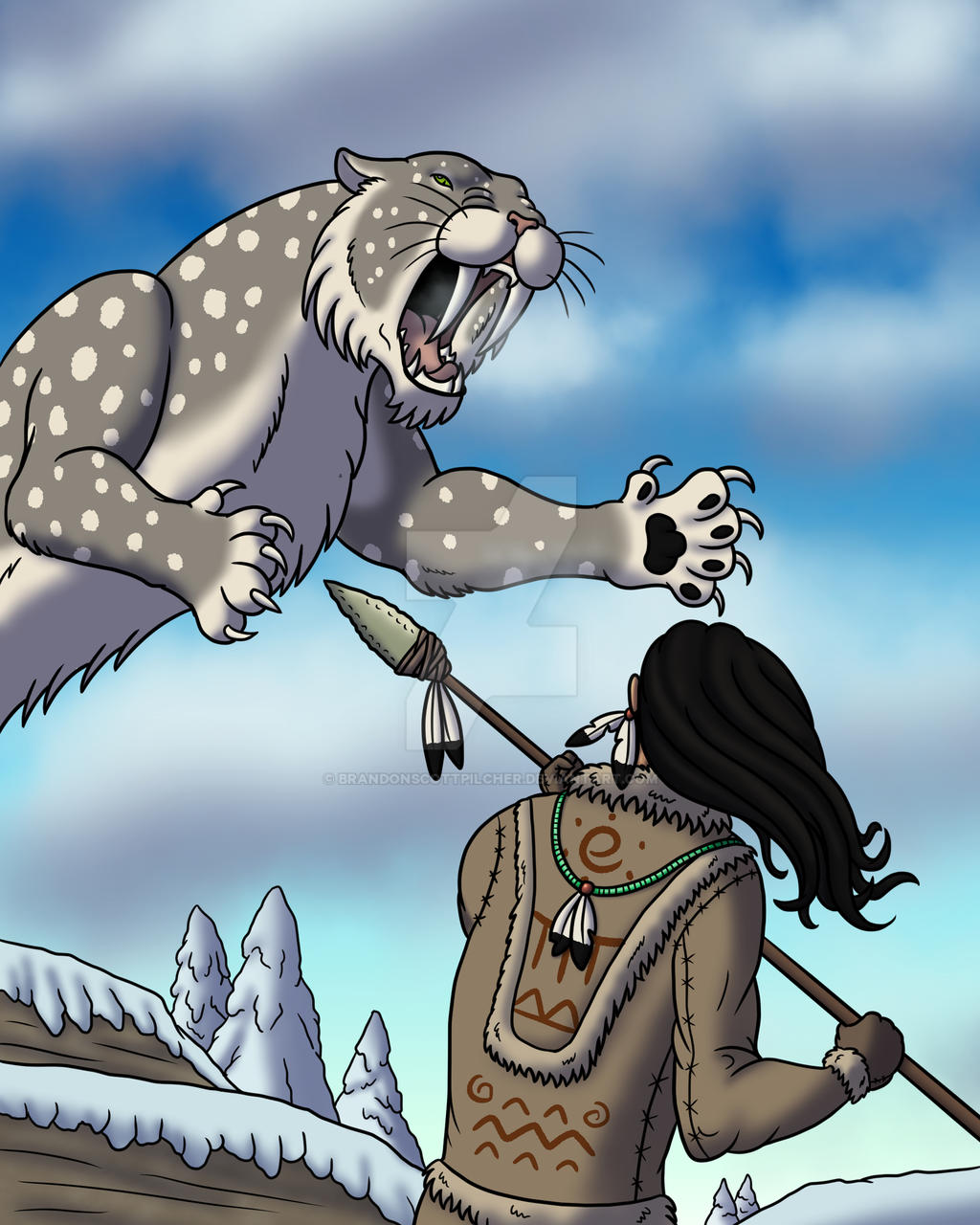 Sabertooth Attack by BrandonScottPilcher on DeviantArt