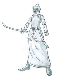 Medieval Arab Warrior