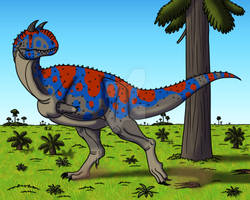 Jogging Carnotaurus