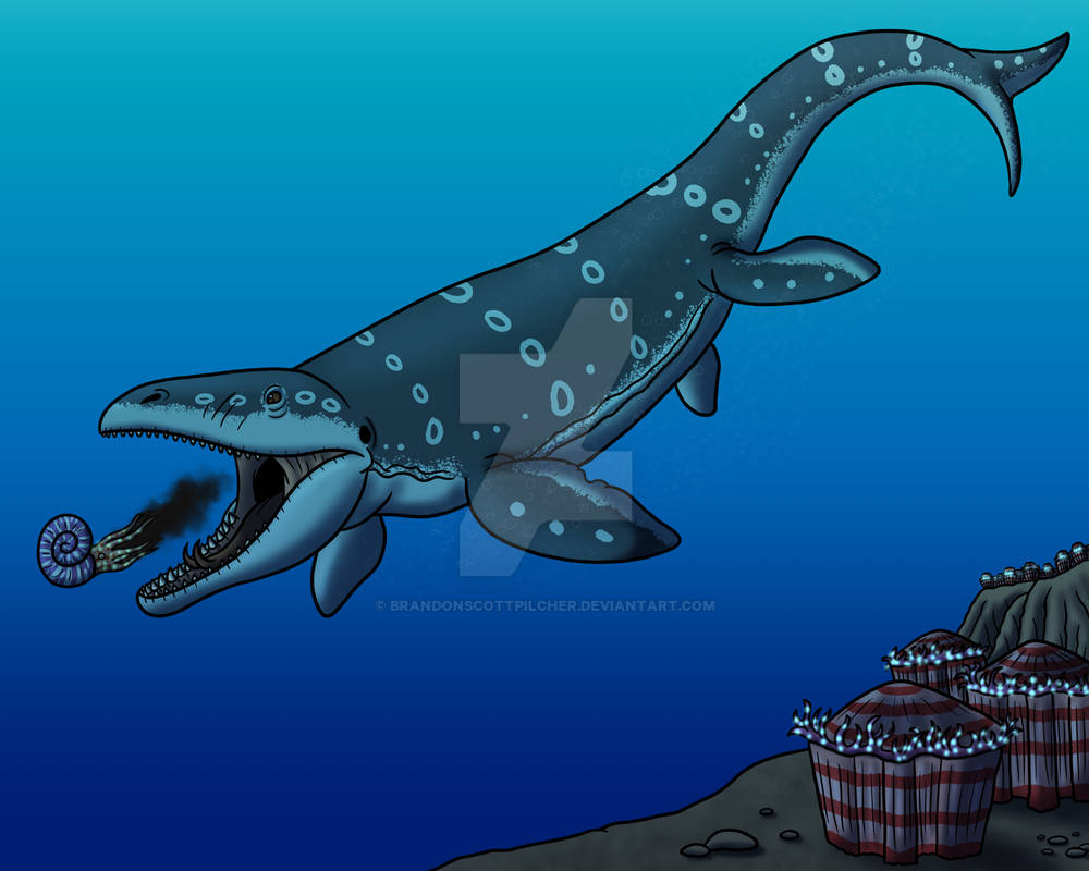 Mosasaurus by BrandonScottPilcher on DeviantArt