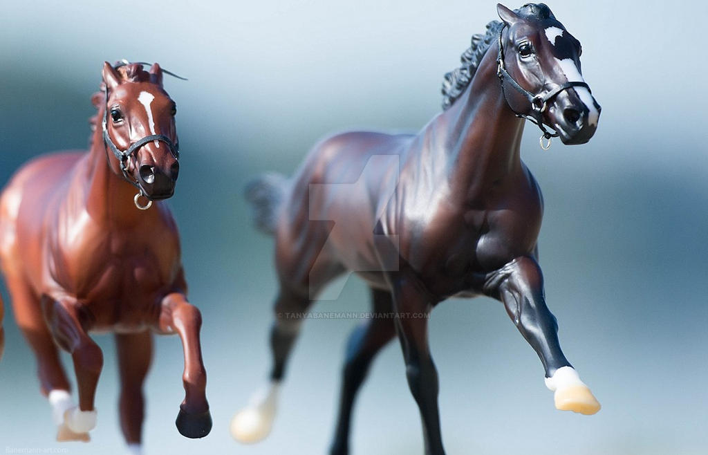 Rachel Alexandra and Secretariat Breyer Horses