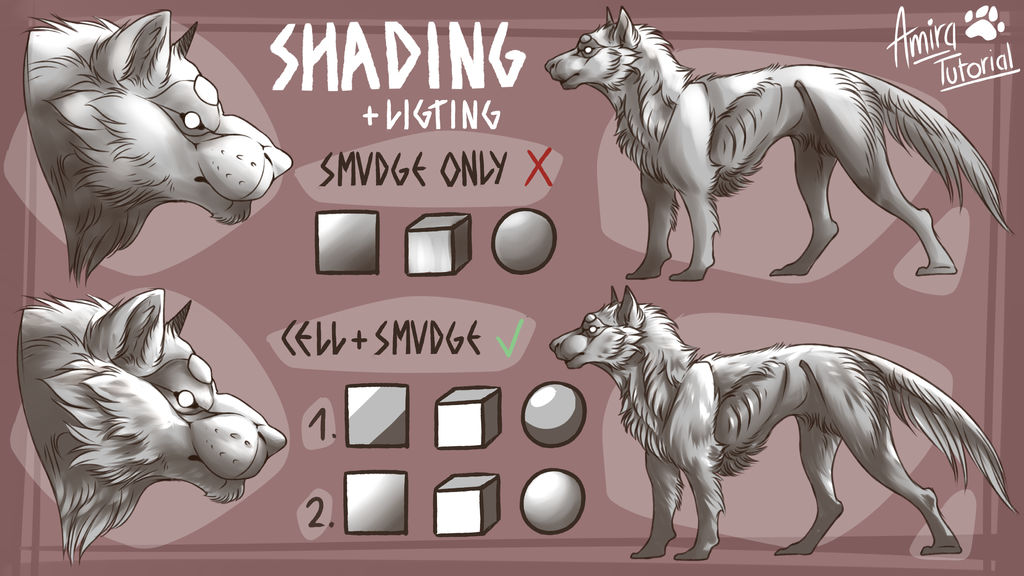 Moonlight Shading Tutorial Tutorial 01: shading+lighting by Amira07art on DeviantArt