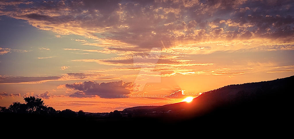 June Sunset Graphics Sunset in June by deltahike on DeviantArt