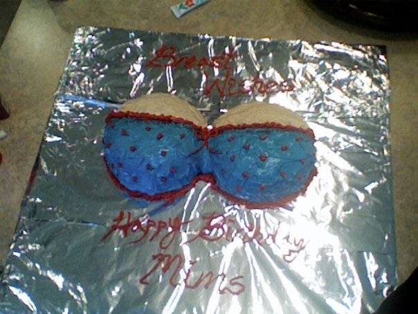 Boob Cake by VioletWonderland