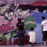 graffiti artists working it