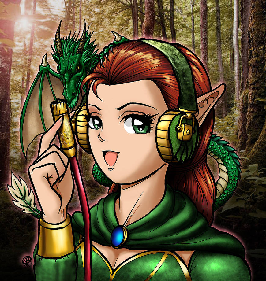 AnimeFest 2015 AV-TECH Badge by Snigom
