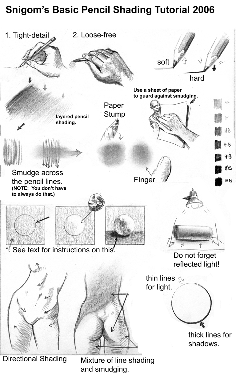 Basic Pencil Shading