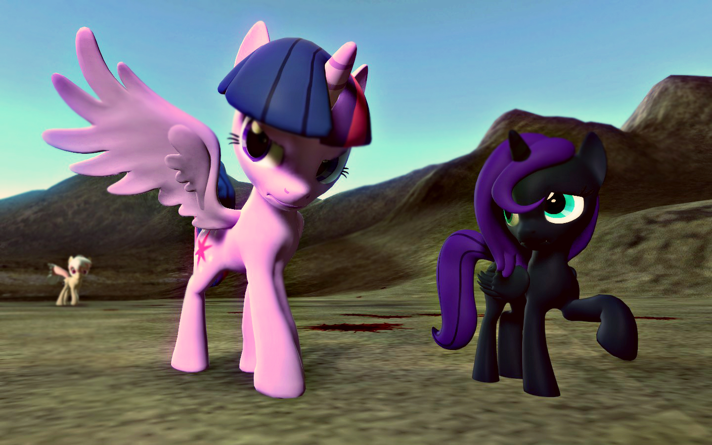 Twilight And Nyx (twilight Senses Danger)