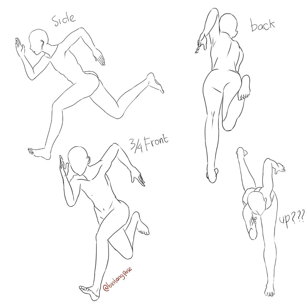 Featured image of post Anime Running Pose Sketch