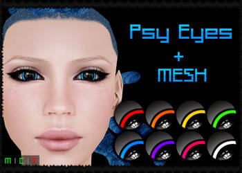 Psy Eyes + Mesh (Second Life)