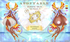 [OPEN] Adoptable #36 _ZODIAC SIGN [PISCES] by foptau