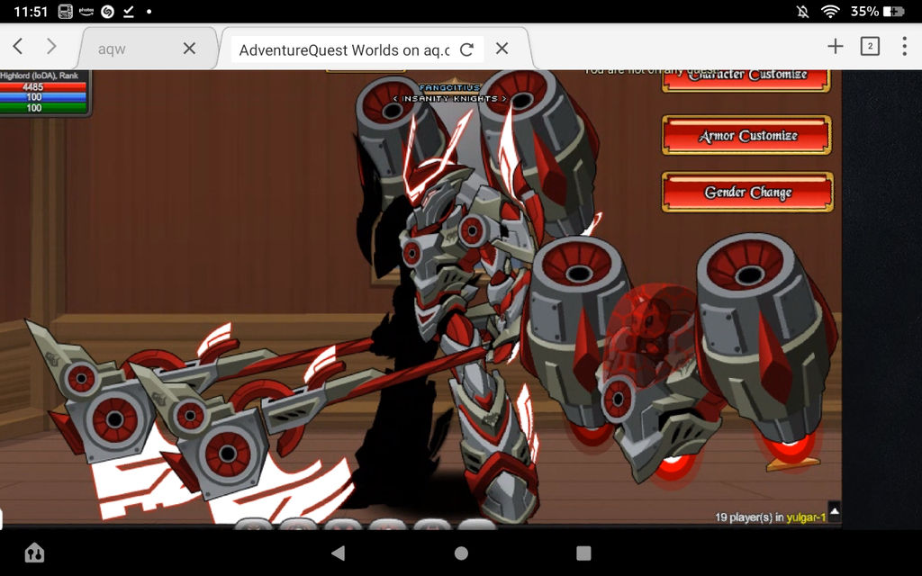 Cyber Monday aqw armor 3 2022 by FangTheKitsune15 on DeviantArt