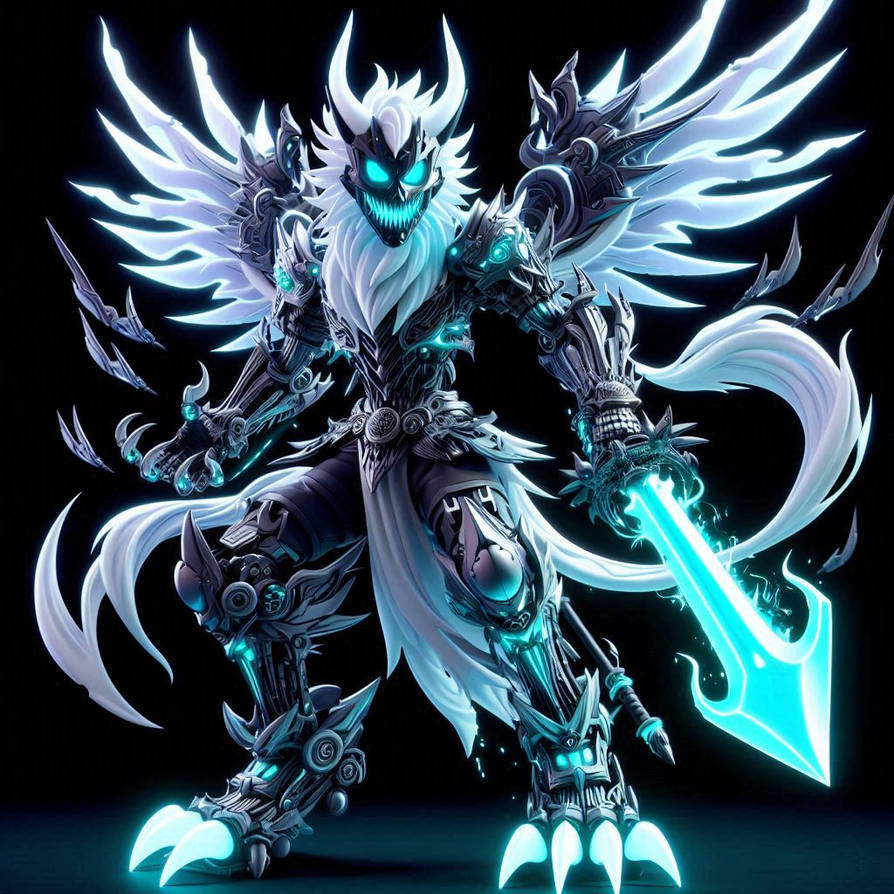 Reaper Wolves Digital wolf Mecha wolf reaper knight n1 by FangTheKitsune15 on DeviantArt