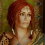 Triss Merigold dlc dress