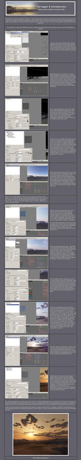 Terragen2 Basic Scene Tutorial