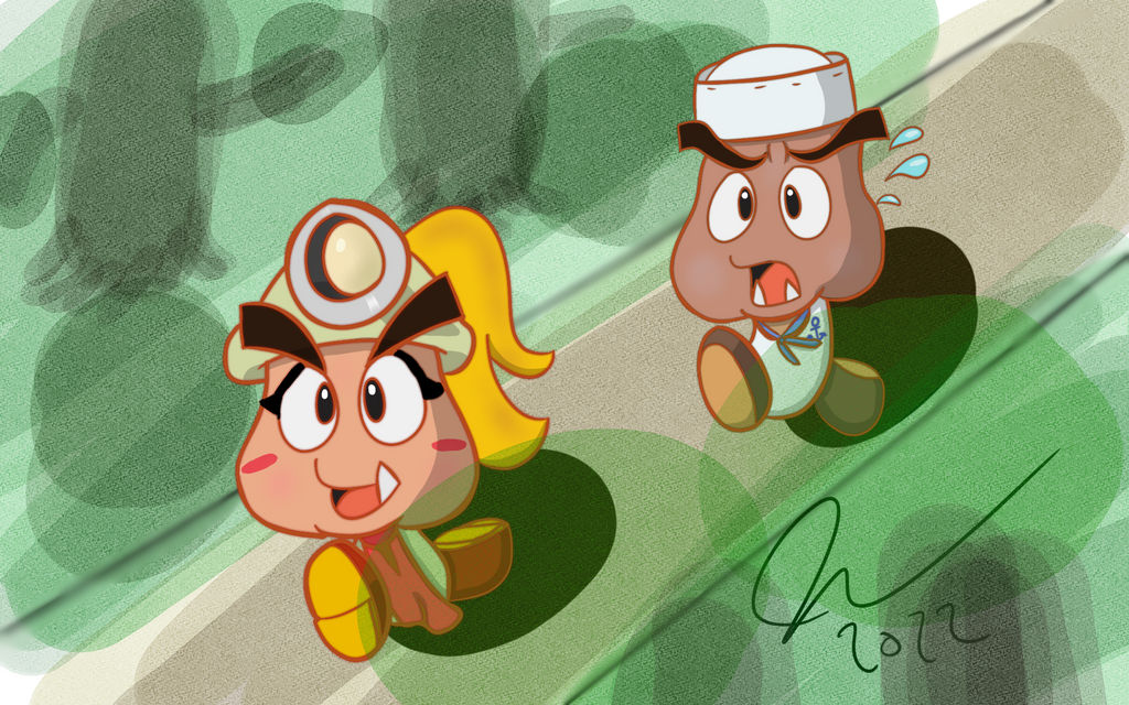 Come on, Goomer! We have big adventure to get to! by MegamanXYZ on ...