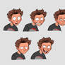 Mike Teavee Expression Sheet
