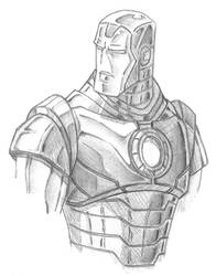 Ironman Bust Sketch