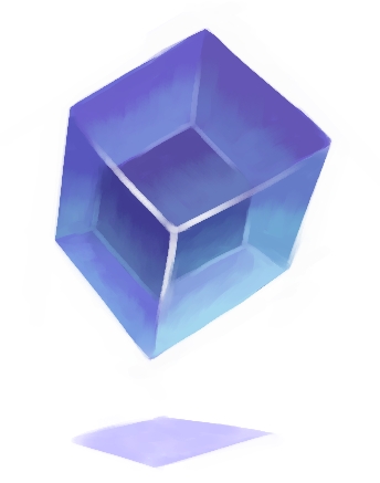 crystal cube