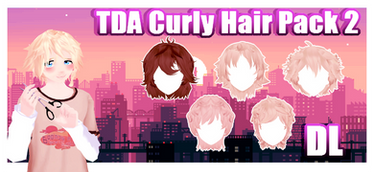 TDA Curly Hair Pack 2 DL (reupload)