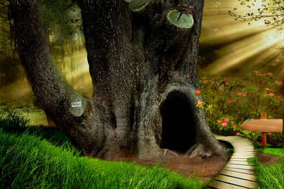 Magical Forest Premade BG