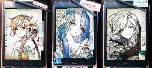 Samsung All Sketches by kawacy