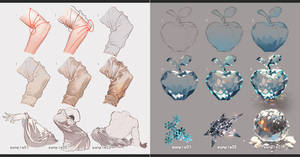 Drawing Fabrics and Ice