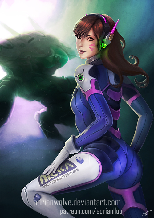 DVA Overwatch FanArt +NSFW