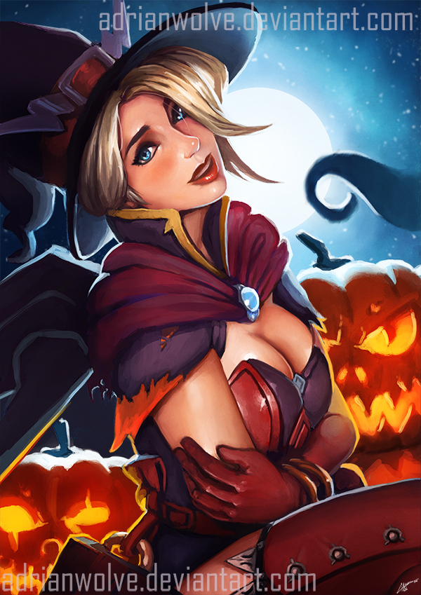 Happy Halloween Witch Mercy 3 NSFW By AdrianWolve On DeviantArt happy-halloween-witch-mercy-3-nsfw-by-adrianwolve-on-deviantart