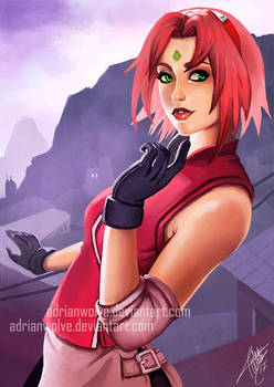 Sakura Haruno! Naruto FanArt