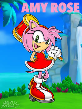 Character Art: Amy Rose