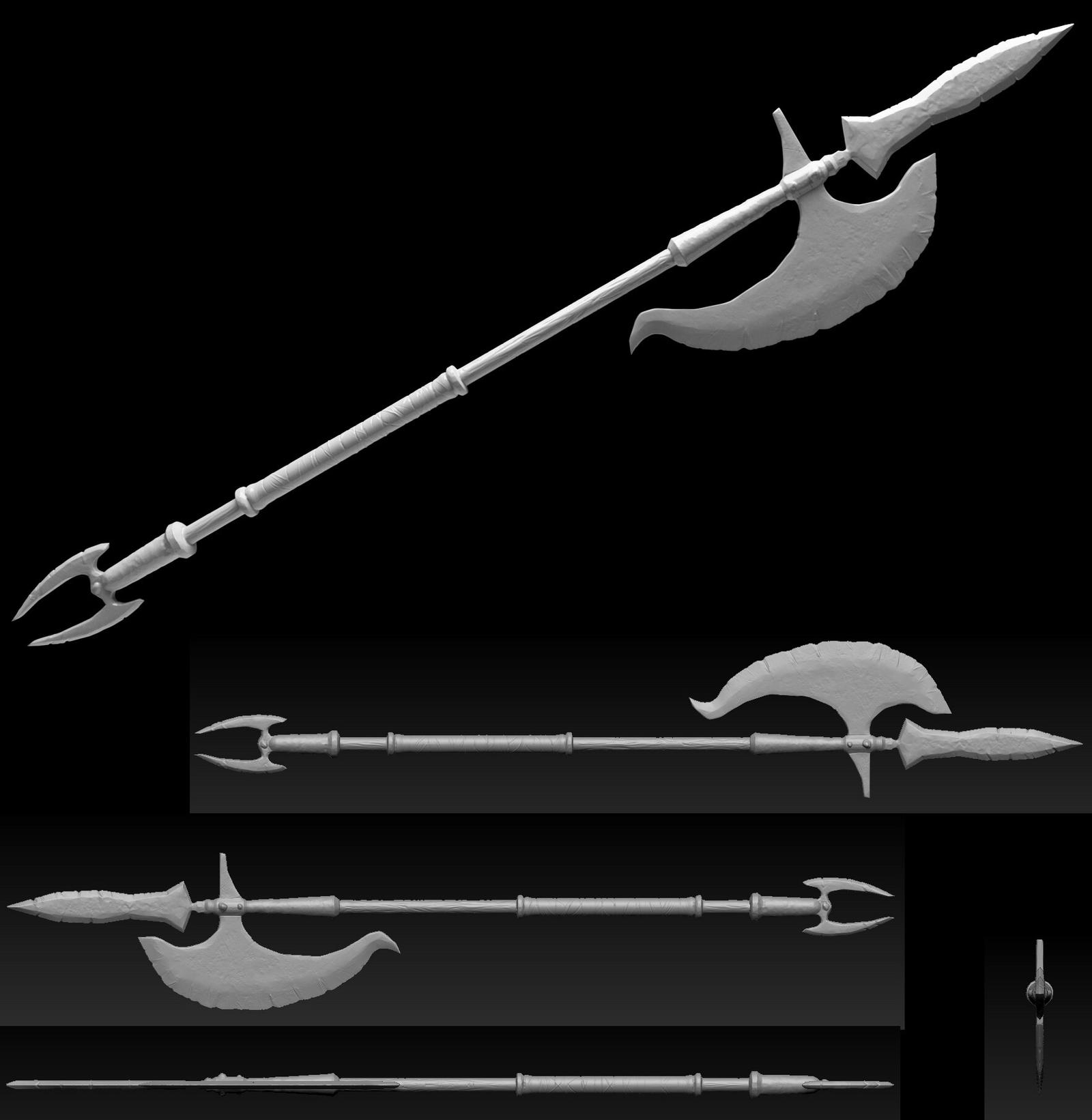 Halberd Tibia Halberd Time by Dekerrex on DeviantArt