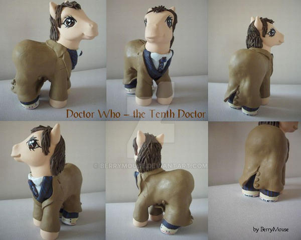 My little Pony Custom Doctor Who 10th Doc