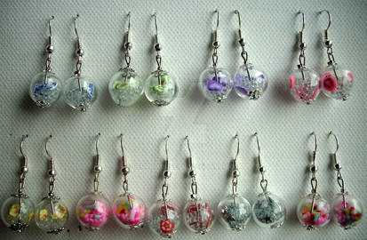 Hollow Bead earrings