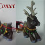 My little Pony Custom G3 Comet the reindeer pics