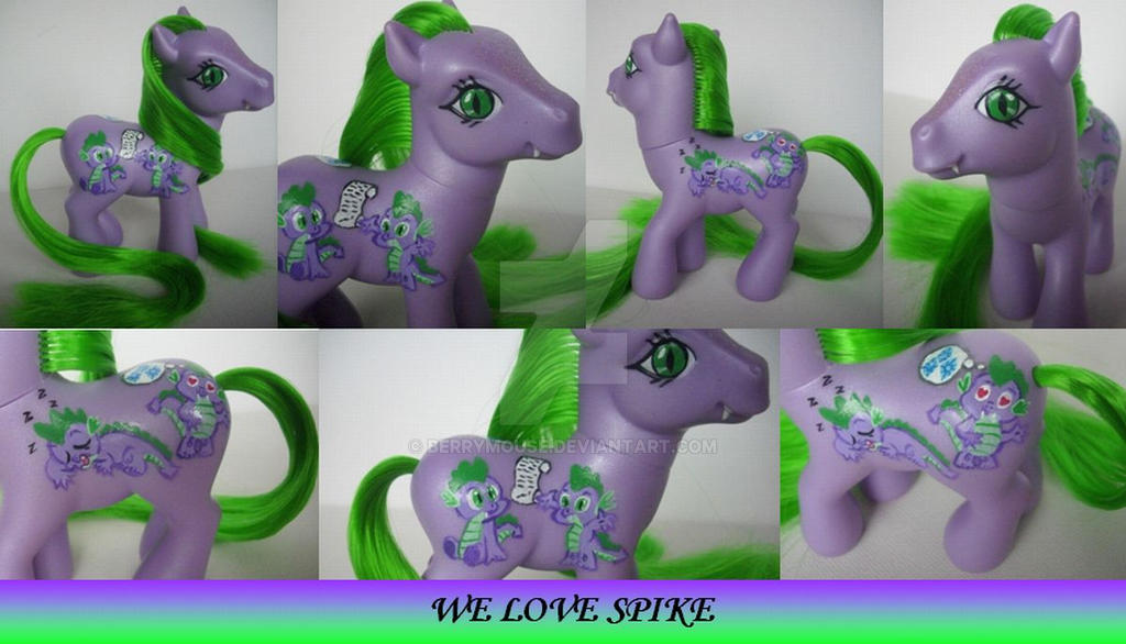My little Pony Custom G3 We love Spike