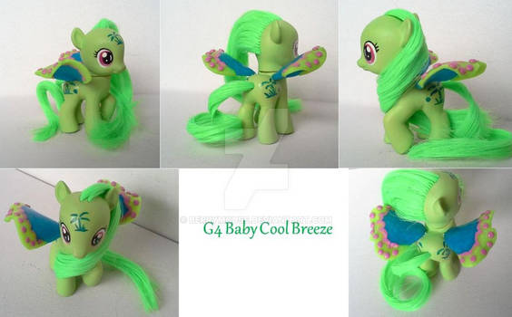 My little Pony G4 - G1 Baby Filly Cool Breeze