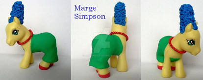 My little Pony Custom G3 Marge Simpson